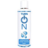 Turn On Unflavored Water Based Lube, 6 oz, WET International