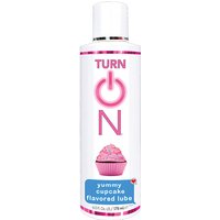 Turn on Yummy Cupcake Flavored Lube, Value Size, 6 oz, WET International