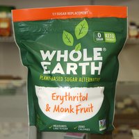 Whole Earth Sweetener Erythritol & Monk Fruit, 2 lb