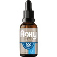 Whole-Plant CBD for Cats, 300 mg, Fish Flavor, 30 ml, Roxy Pets by Hemplucid