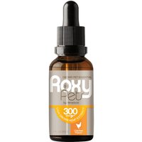 Whole-Plant CBD for Dogs, 300 mg, Chicken Flavor, 30 ml, Roxy Pets by Hemplucid