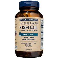 Wild Alaskan Fish Oil - Peak EPA, Value Size, 120 Softgels, Wileys Finest