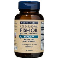 Wild Alaskan Fish Oil - Peak EPA, 30 Softgels, Wileys Finest