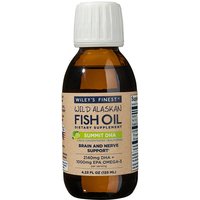 Wild Alaskan Fish Oil - Summit DHA Liquid, 4.23 oz (125 ml), Wileys Finest