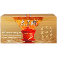 Wild American Ginseng Instant Tea, 20 Bags, Prince of Peace