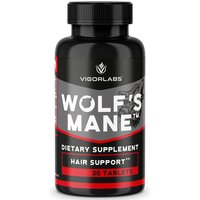 Wolfs Mane Hair Support Supplement, 30 Tablets, Vigor Labs