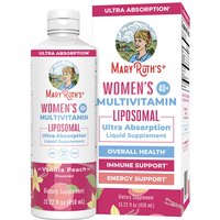 Womens 40+ Multivitamin Liposomal, Vanilla Peach, 15.22 oz (450 ml), MaryRuths