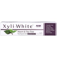 Xyli-White Toothpaste Gel, Neem & Tea Tree, 6.4 oz, NOW Foods