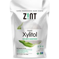 Organic Xylitol Powder, Natures Sweetener, 1 lb, Zint Nutrition