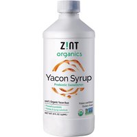 Organic Yacon Syrup, Prebiotic Sweetener, 8 oz, Zint Nutrition