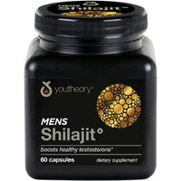 Youtheory Mens Shilajit, Boosts Healthy Testosterone, 60 Capsules, Nutrawise Corporation