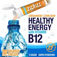 Zipfizz Healthy Energy Drink Mix, Orange Cream, 30 Tubes