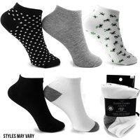 15 Pairs Faded Glory Lightweight Low-Cut Ladies Socks
