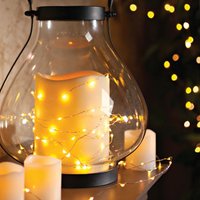 Wireless 60" LED String Lights W/ Timer