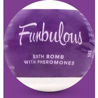 Sinnliche Obsessive Badebombe mit Pheromonen pflegende Öle, sprudelndes Badeerlebnis verführerischer blumig fruchtiger Gourmand Duft für pure Verwöhnmomente