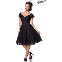 Spitzenkleid mit Herzausschnitt und ausgestelltem Rockteil romantische A Linie von BELSIRA für stilvolle Auftritte bei jedem Anlass