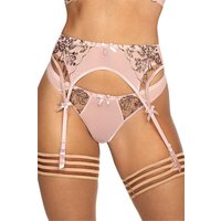 Axami zarter rosaner String mit goldener Verzierung