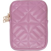 Yehwang Umhängetasche aus abgestepptem Kunstleder mit Reißverschluss und verstellbarem Schultergurt für Handy, Geldbeutel und wichtige Alltagsutensilien