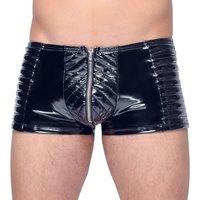 Knappe knackige Pants von Black Level aus längs und querelastischem 4 Wege Stretch Lack für eine körpernahe Passform mit hohem Tragekomfort.
