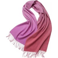 100% Cashmere Tricolor Gradation Woven Scarf