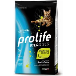 Prolife Gatto Sterilised Grain Free Sensitive Adulto Quaglia & Patate 1,5 Kg