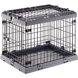 Ferplast Gabbia Cane In Metallo Gabbia Pieghevole Per Cani Molto Piccoli Superior 60 Recinto In Metallo, Con Separatore, Doppia Serratura, 62 X 47 X H 50 Cm. Ferplast Gabbia Cane In Metallo Gabbia Pieghevole Per Cani Molto Piccoli Superior 60 Recinto In Metallo, Con Separatore, Doppia Serratura, 62 X 47 X H 50 Cm.