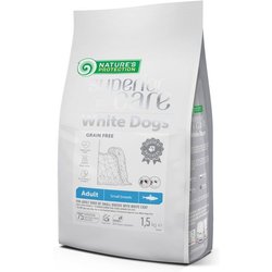 Nature's Protection Superior Care White Dogs Cibo Secco Con Aringa Per Cani Sensibili Di Piccola Taglia, Riduce Le Macchie Di Lacrimazione, Formula Ipoallergenica 1.5Kg Nature's Protection Superior Care White Dogs Cibo Secco Con Aringa Per Cani Sensibili Di Piccola Taglia, Riduce Le Macchie Di Lacrimazione, Formula Ipoallergenica 1.5Kg