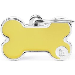 My Family Medaglietta Per Cane Personalizzata Made In Italy, Cuore Piccolo Giallo, Targhetta Cane Con Incisione Gratis, Smaltata A Mano In Metallo, Collezione Basic Handmade, 25X25 Mm My Family Medaglietta Per Cane Personalizzata Made In Italy, Cuore Piccolo Giallo, Targhetta Cane Con Incisione Gratis, Smaltata A Mano In Metallo, Collezione Basic Handmade, 25X25 Mm