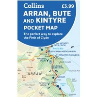 Arran, Bute and Kintyre Pocket Map