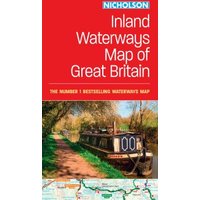 Nicholson Inland Waterways Map of Great Britain