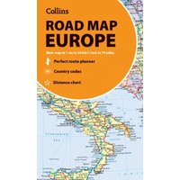 Collins Road Map of Europe