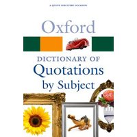 Oxford Dictionary of Quotations by Subject