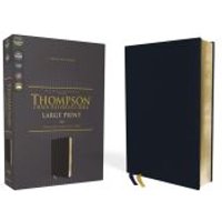 NASB, Thompson Chain-Reference Bible, Large Print, Leathersoft, Navy, 1995 Text, Red Letter, Comfort Print