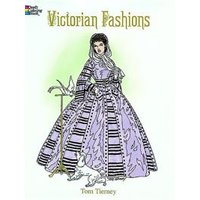 Victorian Fashions Coloring Book