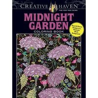 Creative Haven Midnight Garden Coloring Book
