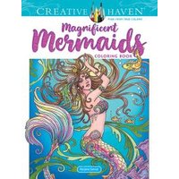 Creative Haven Magnificent Mermaids Coloring Book