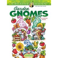 Creative Haven Garden Gnomes Coloring Book
