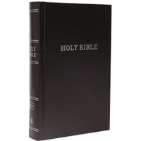 KJV, Pew Bible, Large Print, Hardcover, Black, Red Letter, Comfort Print