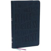 KJV Holy Bible: Thinline Youth Edition, Teal Leathersoft, Red Letter, Comfort Print: King James Version (Verse Art Cover Collection)