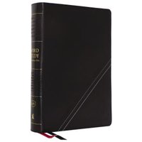 KJV, Word Study Reference Bible, Leathersoft, Black, Red Letter, Comfort Print