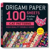Origami Paper 100 Sheets Cat Patterns 6 (15 Cm)"
