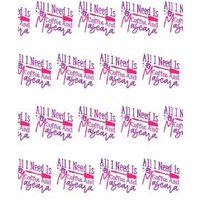 All I Need Is Coffee and Mascara Composition Notebook - Large Ruled Notebook - 8.5X11 Lined Notebook (Softcover Journal / Notebook / Diary)