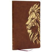 KJV, Personal Size New Testament, Tan Leathersoft, Red Letter, Comfort Print