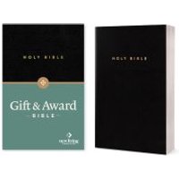 Gift and Award Bible NLT (Imitation Leather, Black, Red Letter)