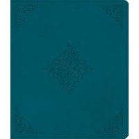 ESV Journaling Bible (Trutone, Deep Teal, Fleur-De-Lis Design)