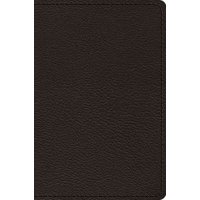 ESV Preaching Bible, Verse-By-Verse Edition (Goatskin, Black)