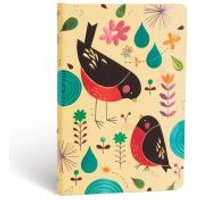 Mother Robin (Tracy Walker's Animal Friends) Mini Lined Hardcover Journal (Elastic Band Closure)