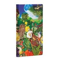 Moon Garden Slim Lined Hardcover Journal