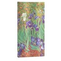 Van Gogh's Irises Slim Lined Hardcover Journal