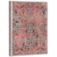 Garnet (Silver Filigree Collection) Ultra Lined Softcover Flexi Journal